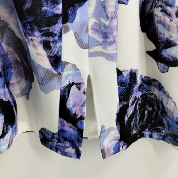 Finders Keepers Atlas Cut‎ Out Purple Rose Dress - Picture 11 of 14